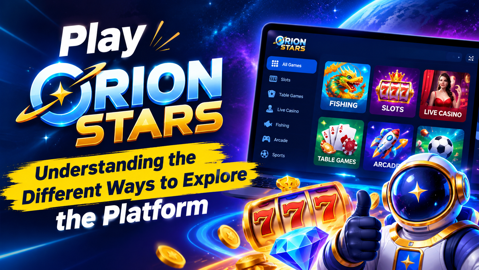 Play Orion Stars: Understanding the Different Ways to Explore the Platform